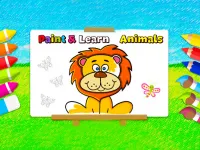 image Paint and Learn Animals