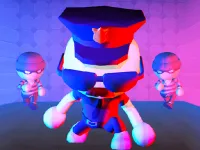 image Robber Vs Police: Fighting
