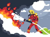 image Fire Fighters Jigsaw