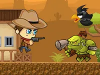 image bg Super Cowboy Running