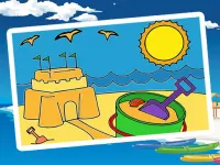 image bg Summer Coloring Pages