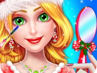 image Christmas Girl Makeover Game -Christmas Girl Games
