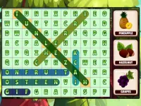 image Word Search Fruits