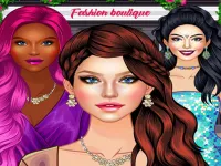 image Glam Girl Fashion Shopping - Makeup and Dress-up