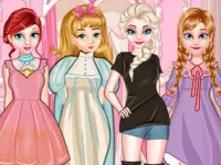 image Princess Paper Doll Style Dress Up