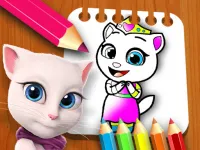 image My Angela Talking Coloring Book