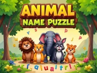 image Animal Name Puzzle