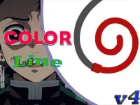 image coloring lines v4