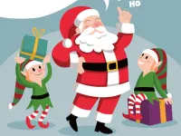 image Santa Merry Xmas Puzzle