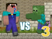 image Minecraft Noob vs Zombies 3