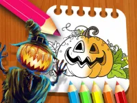 image Hallowen Coloring Book