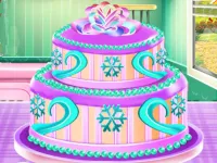 image Girl Chef Cooking Cake