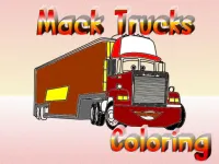 image Mack Trucks Coloring