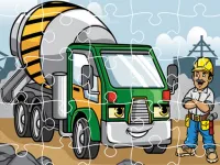 image Construction Trucks Jigsaw