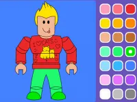 image Roblox Coloring Game