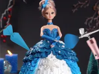 Icing On Doll Cake