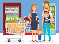 image Happy Shopping Jigsaw