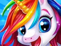 image Unicorn : Unicorn Salon Dress Up