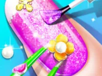 image Princess Nail Makeup