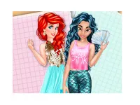 image JASMINE AND ARIEL WARDROBE SWAP