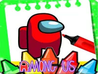 image Coloring Book For Amoung Us 2
