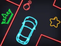 image Neon Car Puzzle