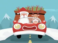 image Santa Giving Presents Jigsaw