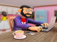 image Virtual Work online From Home Simulator