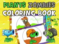 image Plants vs Zombies Coloring