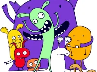 image Cute Little Monsters Jigsaw