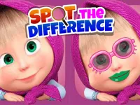 image find differences - Masha and bear