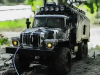 Offroad Trucks Driving Jigsaw image