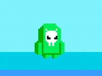 image green alien fall guys
