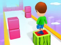image Cube Tower Stack 3D