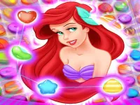 Ariel | The Little Mermaid Match 3 Puzzle image