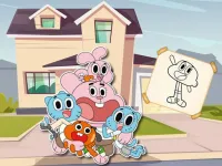 image World Of Gumball Coloring Game