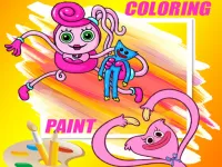 image Huggy Wuggy Coloring