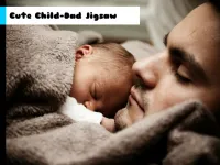 image Cute Child-Dad Jigsaw