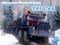 image Snow Runner Trucks Jigsaw
