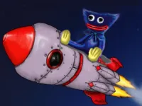 image Huggy Wuggy in space