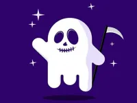 image Happy Ghost Puzzle Jigsaw