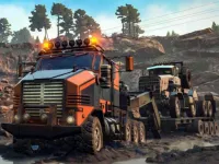 image Trucks in Mud Jigsaw