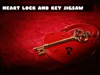 image HEART LOCK AND KEY JIGSAW