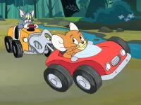 image Tom and Jerry Car Jigsaw