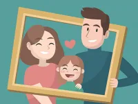 image Happy Family Puzzle