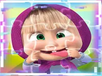 image Masha and the Bear Match3 Puzzle Slides