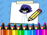 image Teen Titans Go! How to Draw Raven