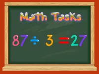 Math Tasks -True or False