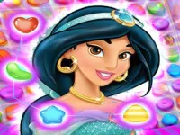 image Jasmine Aladdin Match 3 Puzzle