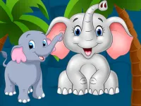 image Sweet Elephants Jigsaw